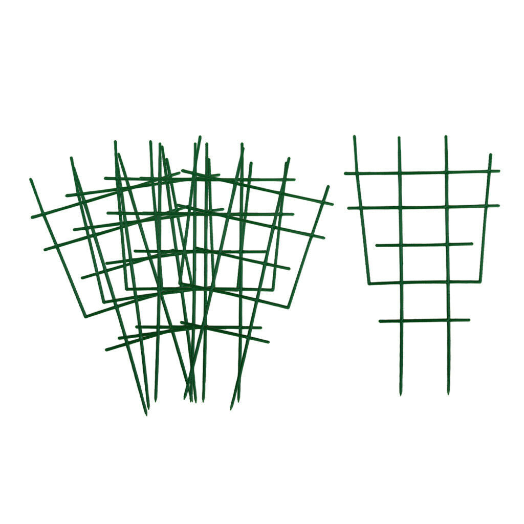 6x Garden Trellis For Mini Climbing Plant Shape Plant Pot Potted Support Vines