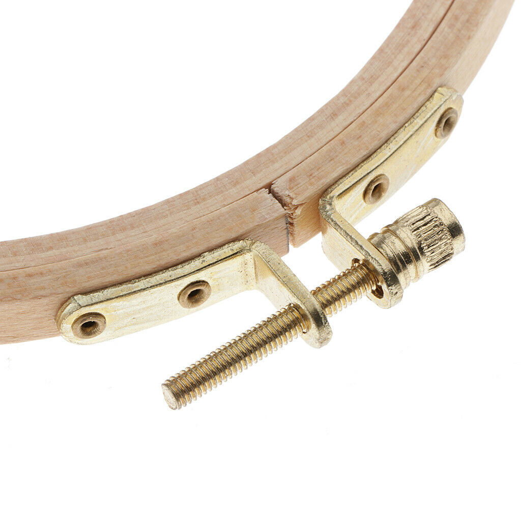 2pcs Oval Shape Wooden Embroidery Hoop Sewing Tools for Embroidery Accessories