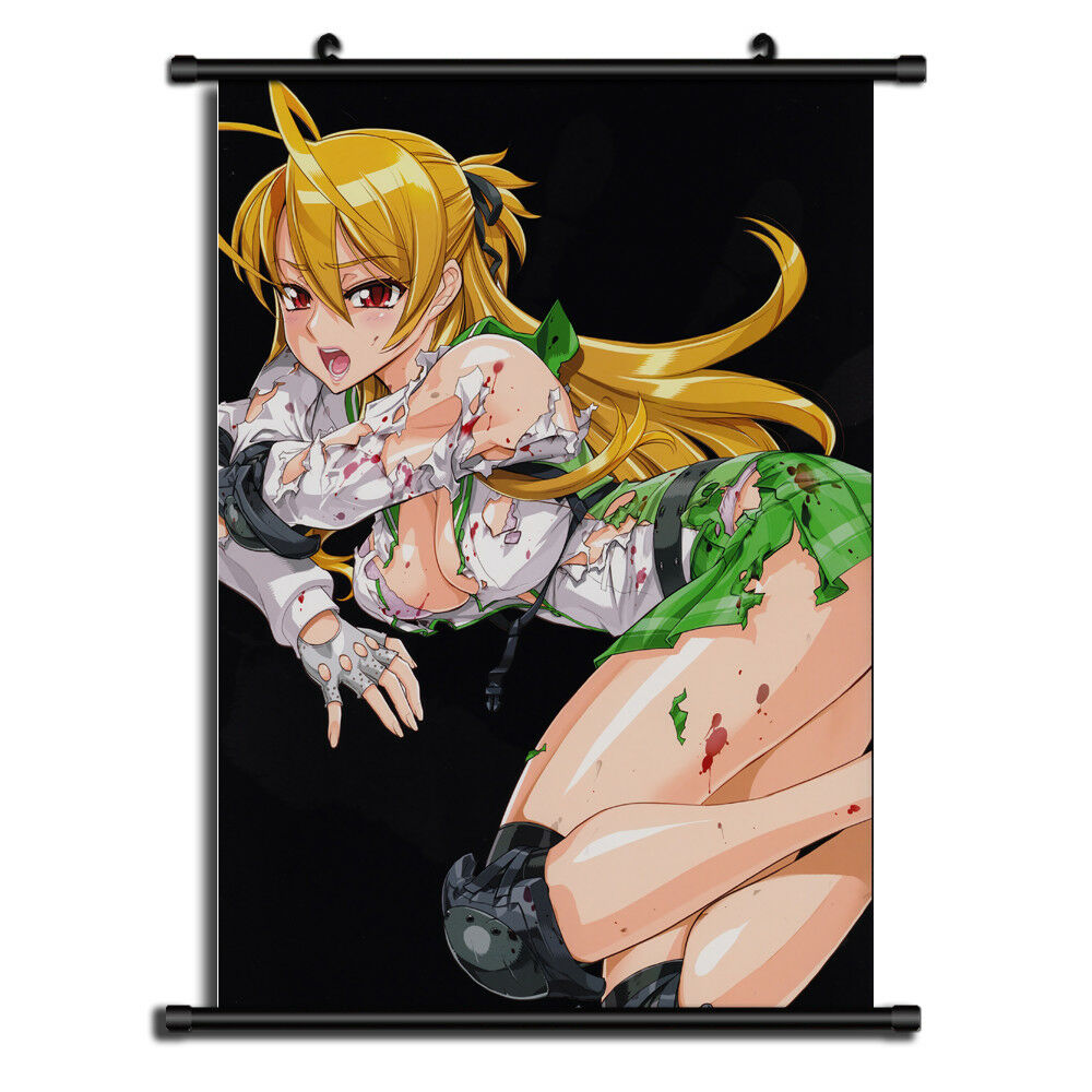 Highschool of the dead Anime Wall Art Home Decoration Scroll Poster