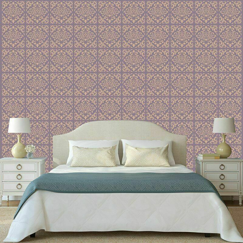 16 Pieces Wall Painting Template Embossing Reusable Mandala Template Sets