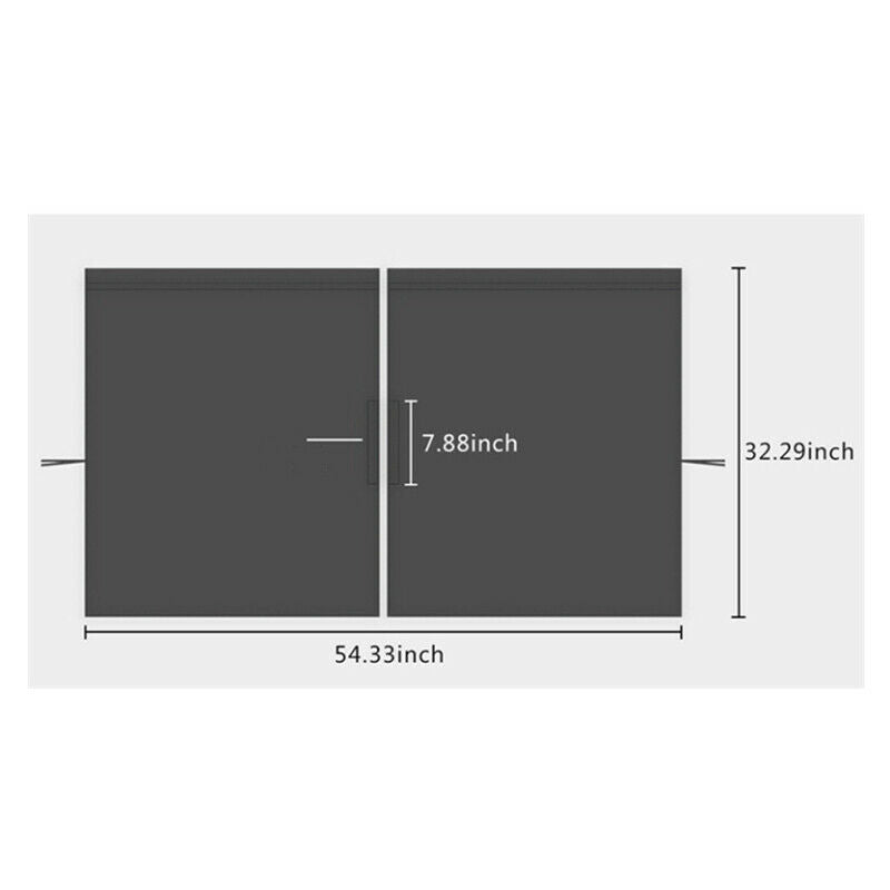 Car Accessories UV Protection Sun Shade Curtains Taxi Partition Privacy Curtian