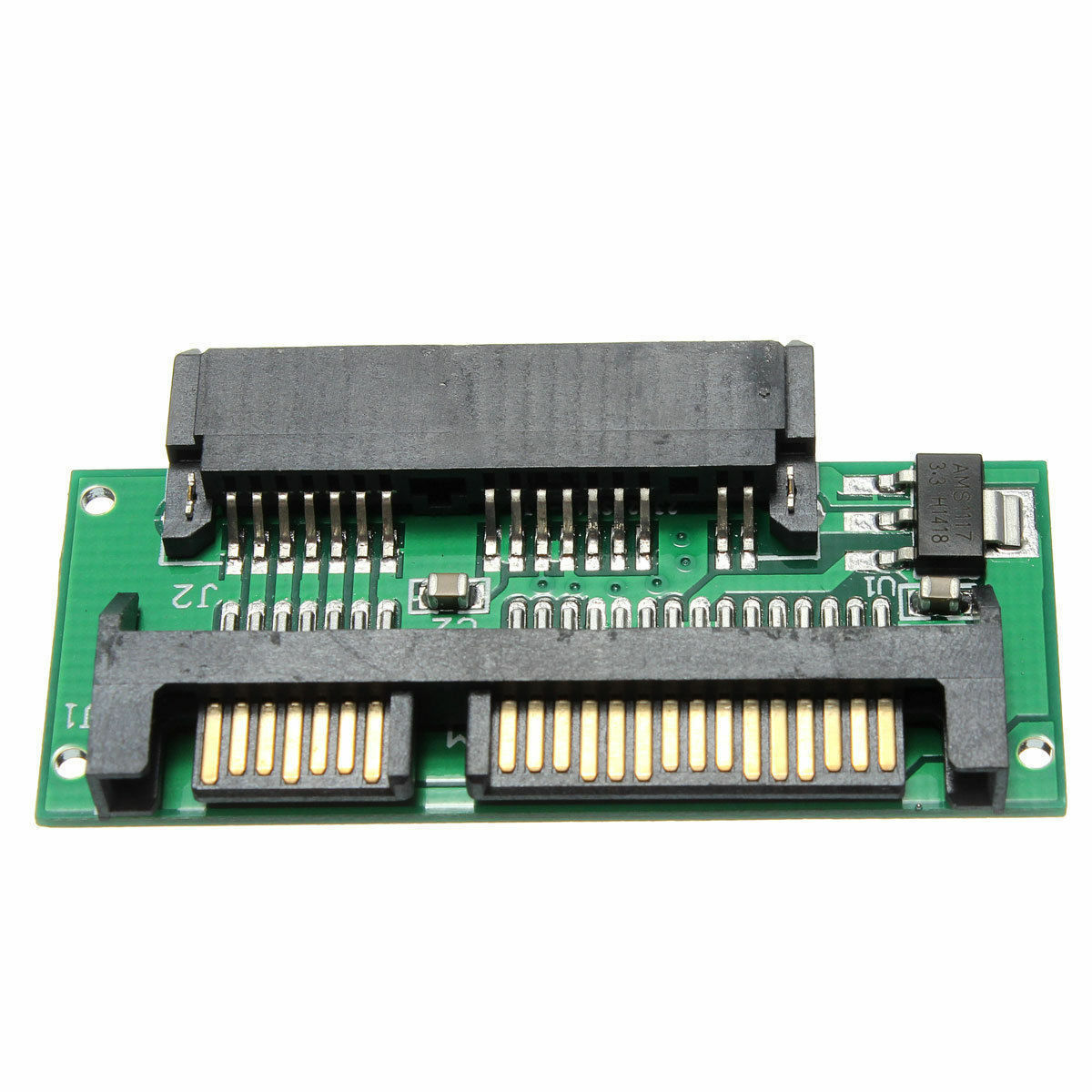 1.8 Micro SATA TO 7+15 2.5 inch Sata Adapter Converter Card - L49