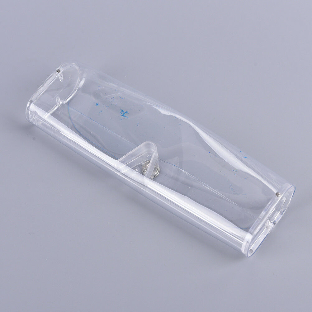 US“Clear Sunglasses Case Storage Box Spectacle Protection Portable Glasses CDEAU