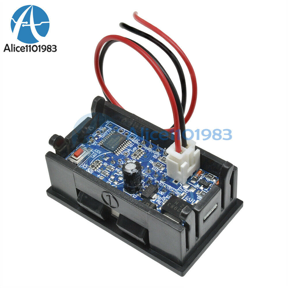 DC7-100V LED Display  Lead-acid Battery Charge Level Indicator Voltmeter Tester
