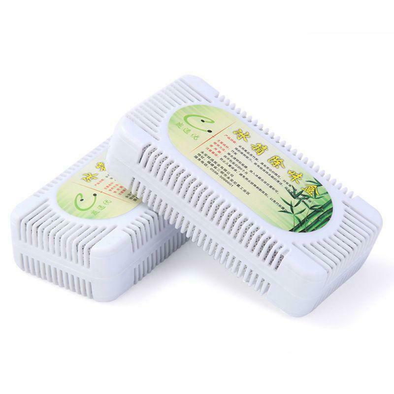 2 Box Refrigerator Air Purifier Bamboo Charcoal Activated Carbon Box Odour Smell