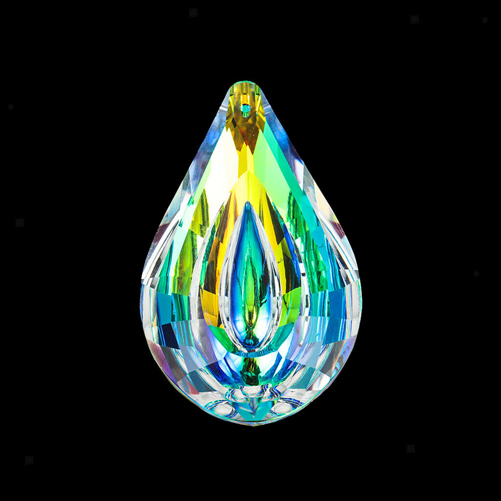 Clear Crystal Prism Ball Car Window Suncatcher Pendant Maker Feng Shui Parts