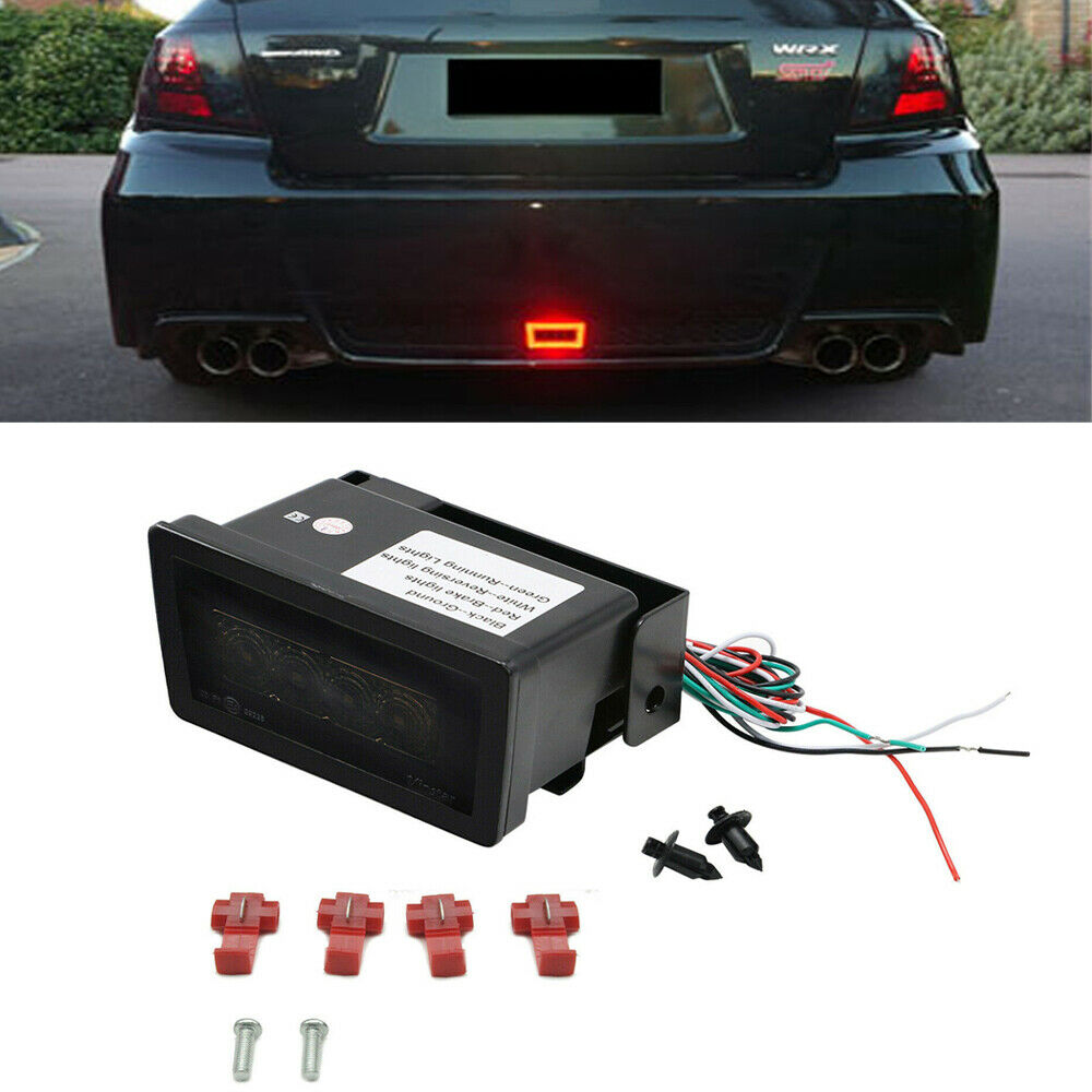 For Subaru WRX STi Impreza XV Crosstrek Rear Fog Lamp Brake Reverse Light Lamp