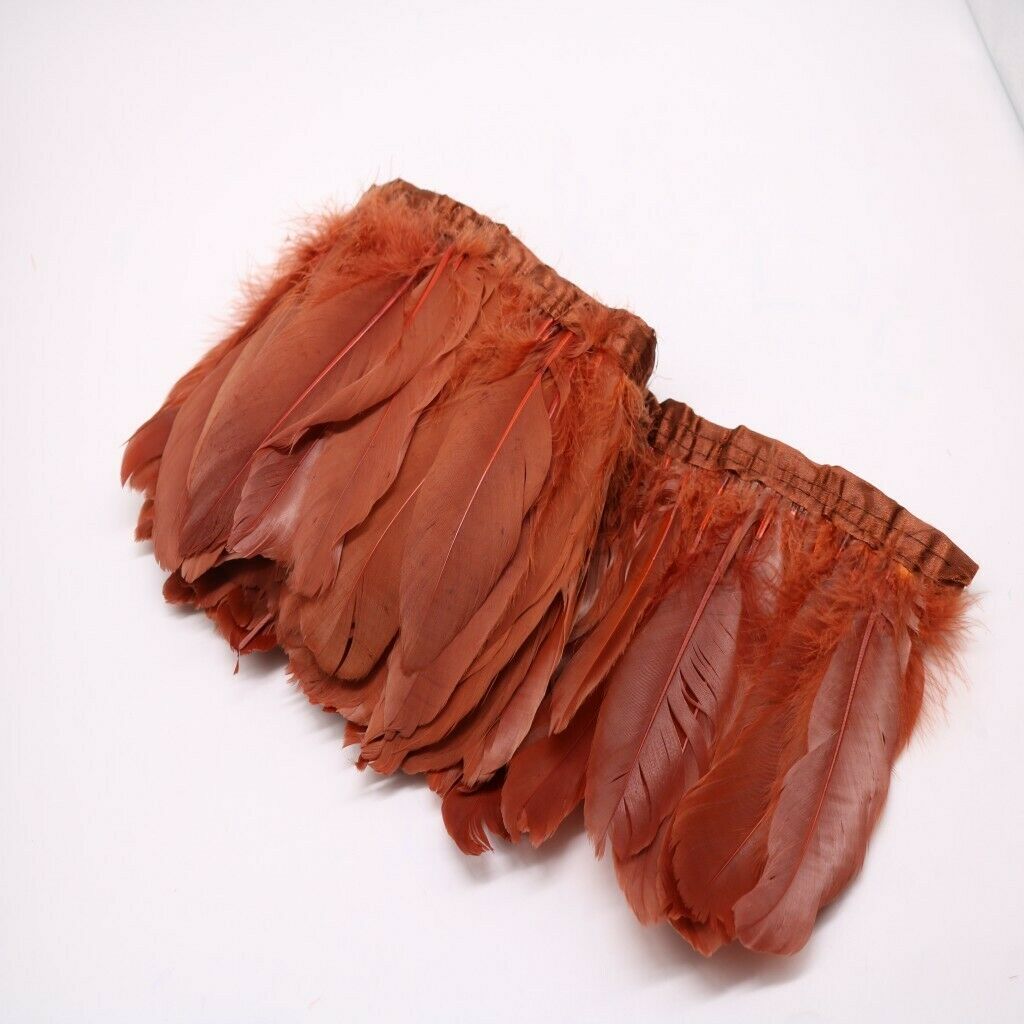 Beautiful Goose  Fringe for DIY Costumes Trimming Clothes Decor Coffee