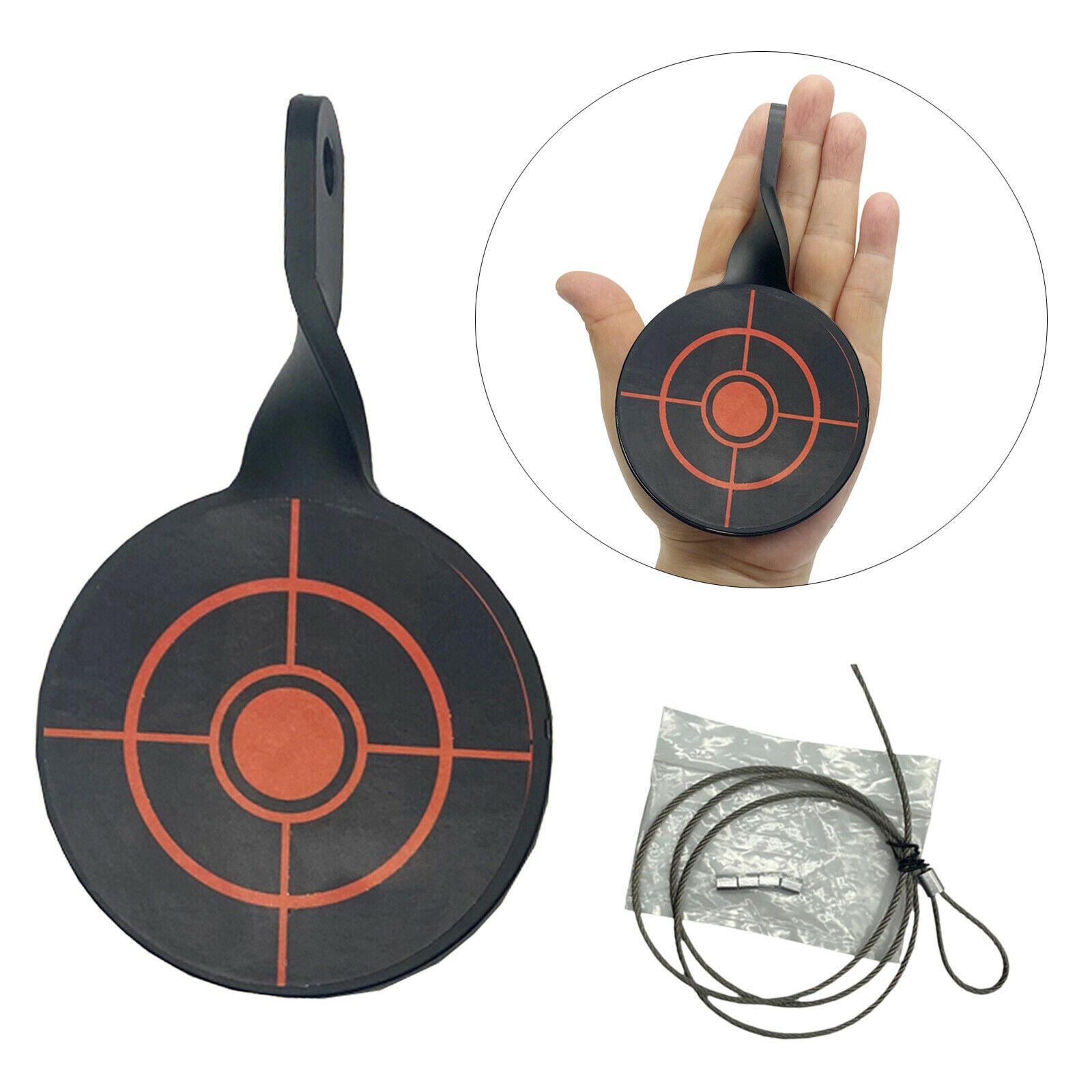 Spinner Shooting Target Round Resetting Targets Hunting Practice Training