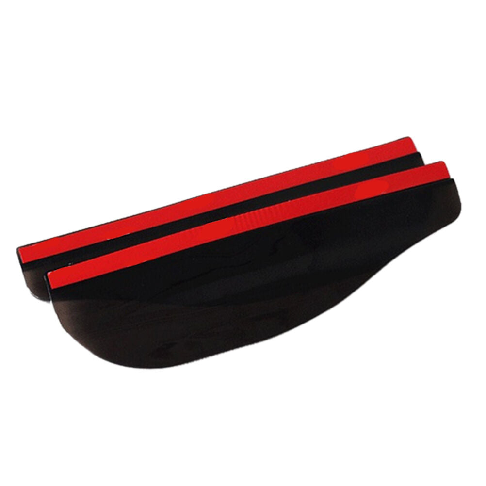 Black Car Rearview Mirror Rain Water Rainproof Eyebrow Cover Side Shiel.l8
