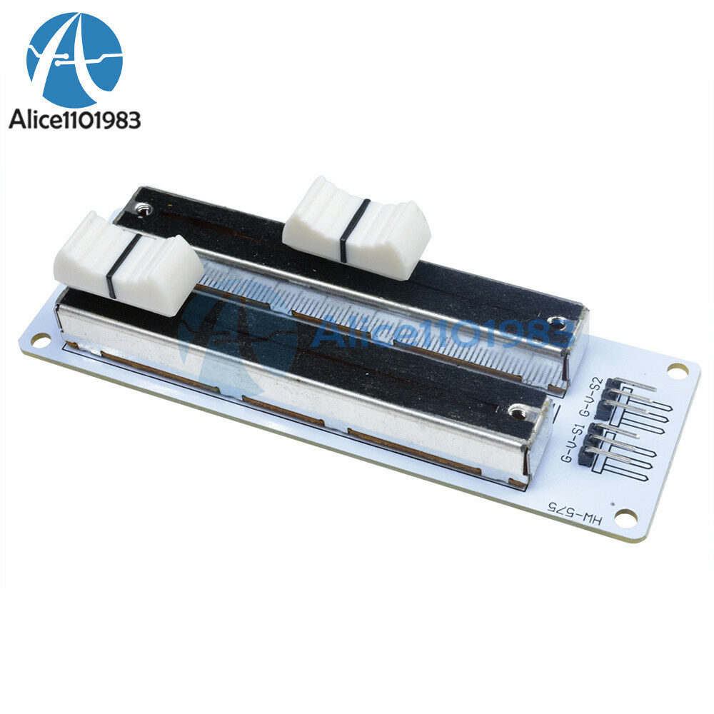 10K Double Row Sliding Linear Potentiometer Simulation Electronic Block Module