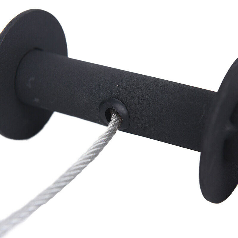 Fitness Arm BicepsTriceps Blaster Strong Power Stick Rope Wrist Roller Fory3BDA