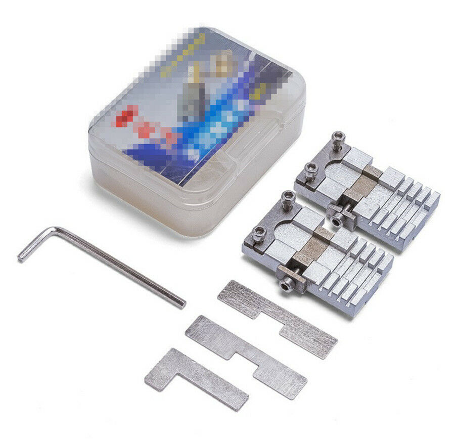 2x Cutting Clamp Fixture Tool For Special Car&Household Lock Key Locksmith Tool