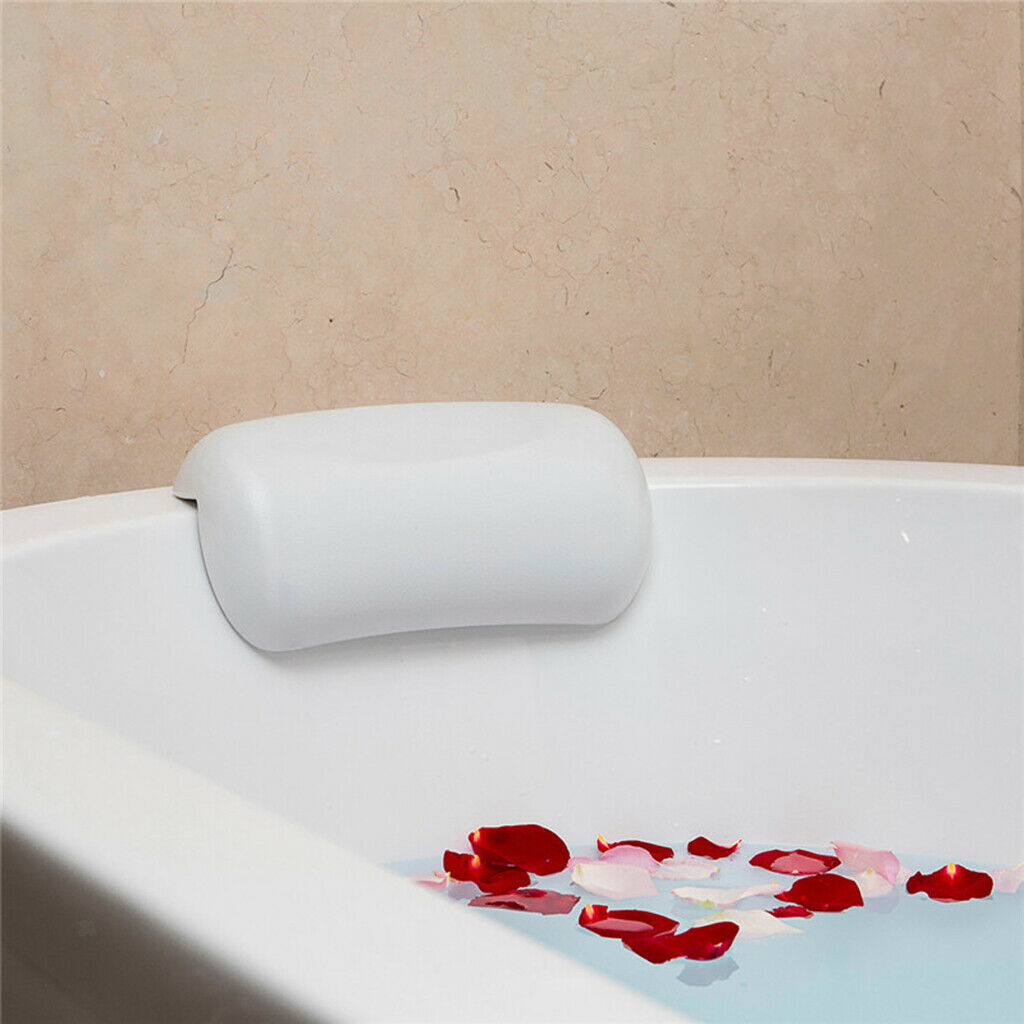 Bath Pillow Non-slip Bathtub Headrest Neckrest Pillow Cushion for Men Women