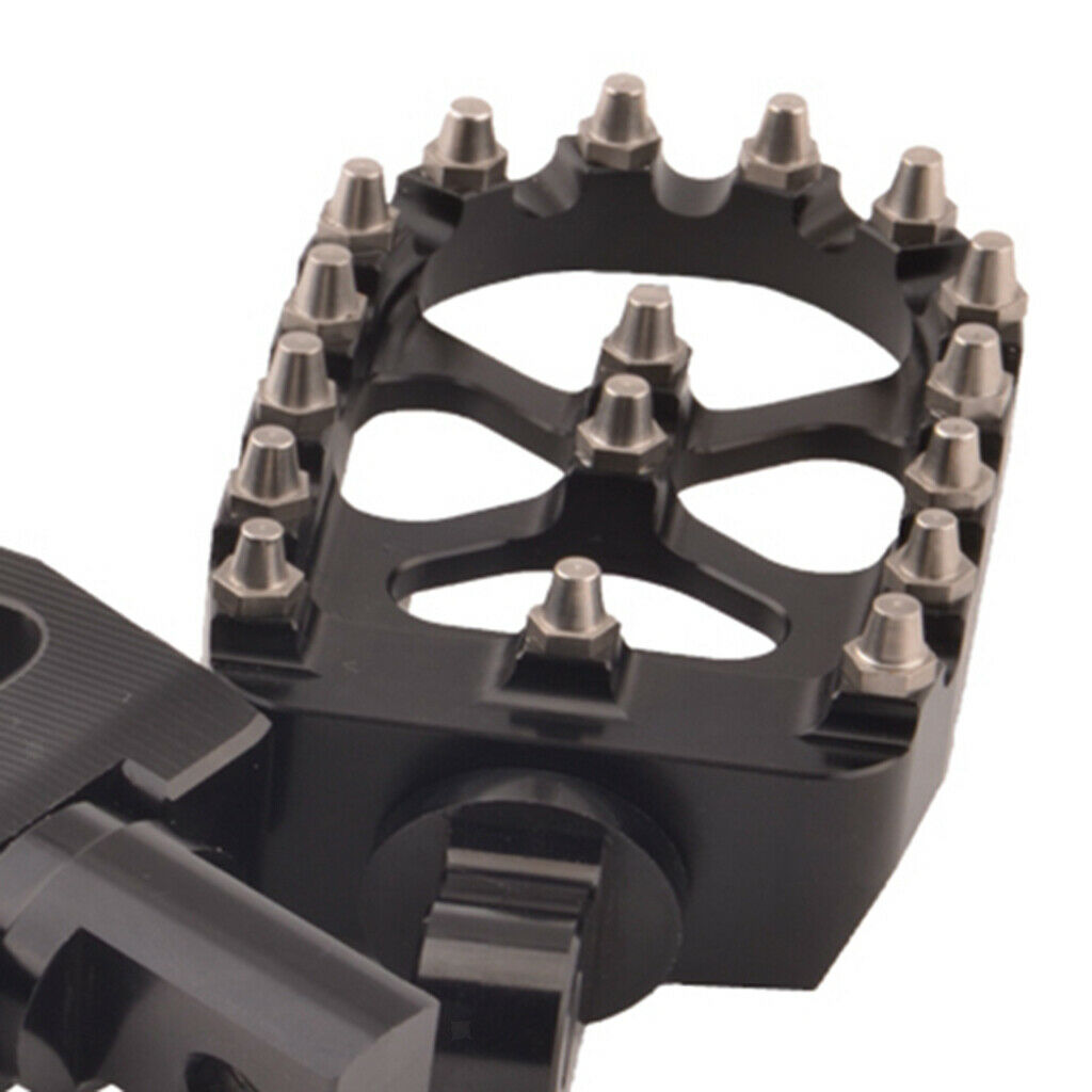 Universal CNC Motorcycle Foot Peg Rest Pedals Floor Boards Compatible for Custom