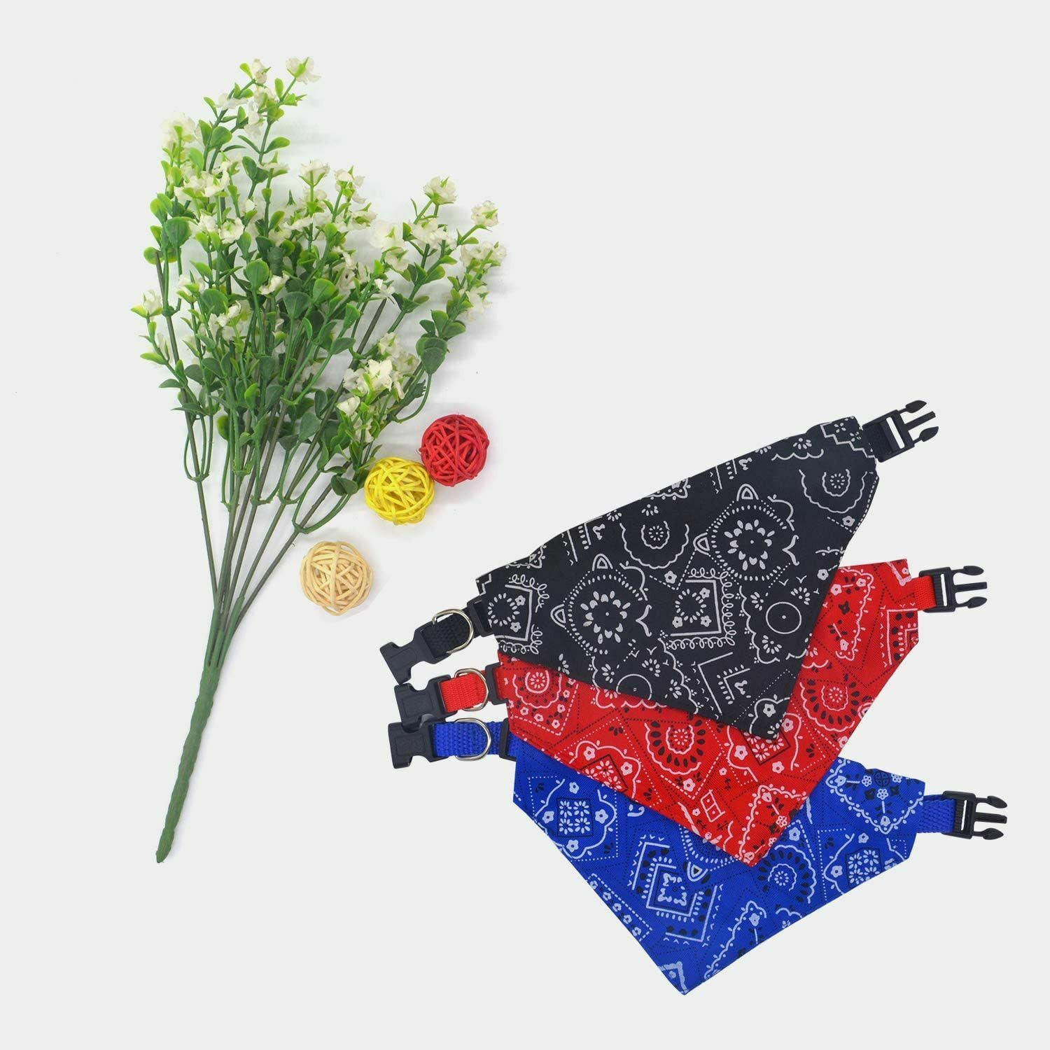 Ties Party Triangular Bandage Pet Scarf Dog Bandanas Cat Bibs Puppy Kerchief