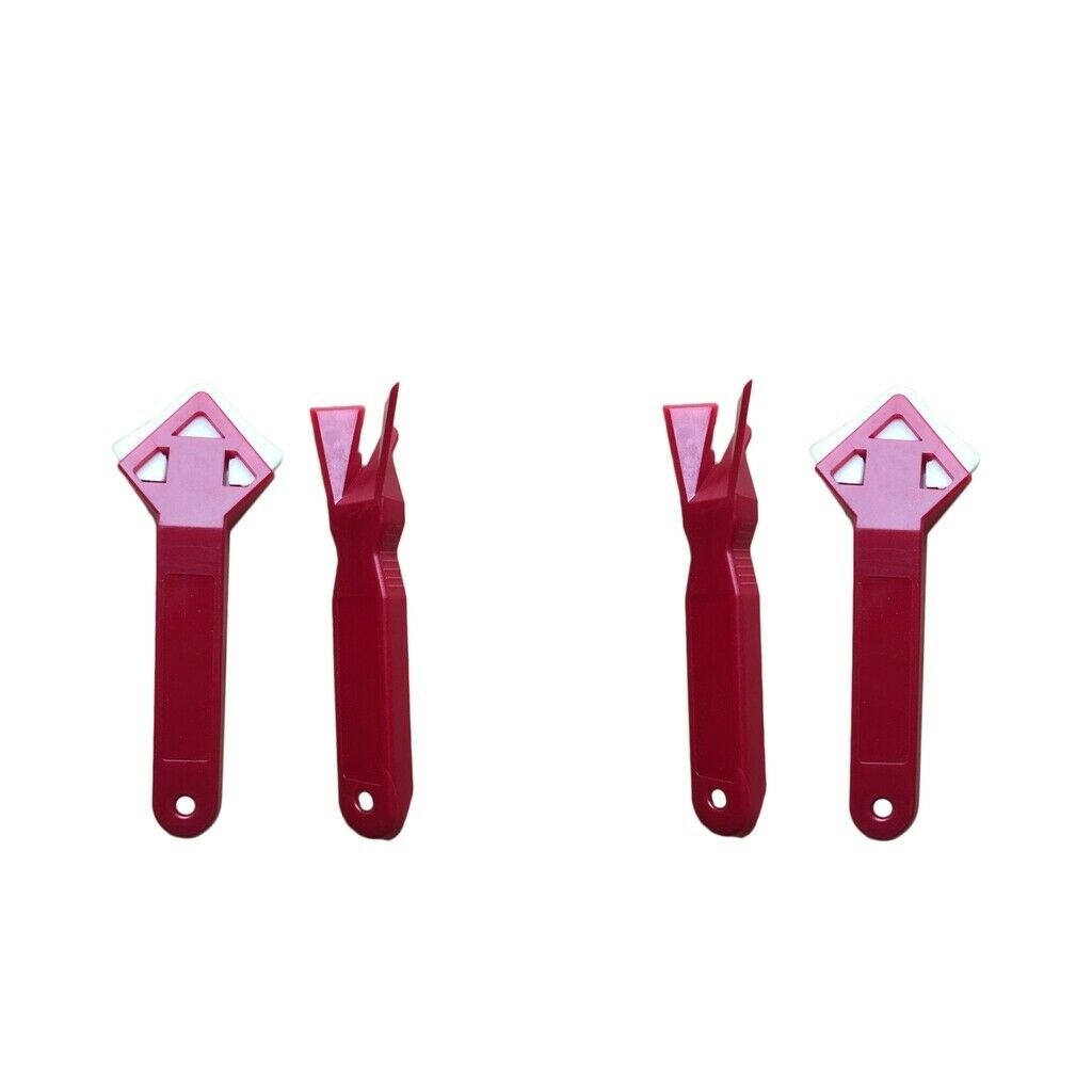 Silicone Caulk Cement Scraper Tool Grout Removal Dirt Tool Shovel 4pcs