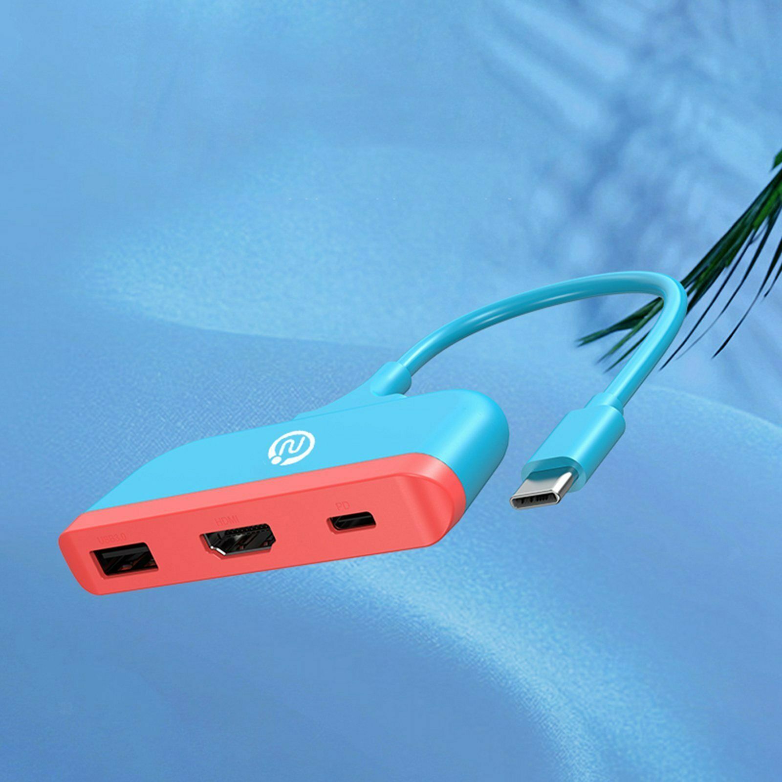 USB-C Multi-Port Hub with HDMI Output with USB 3.0 Adapter for NS Switch