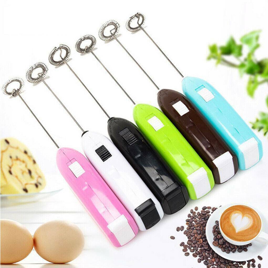 Electric Milk Frother Drink Foamer Whisk Mixer Stirrer Coffee Egg Beater Fast US