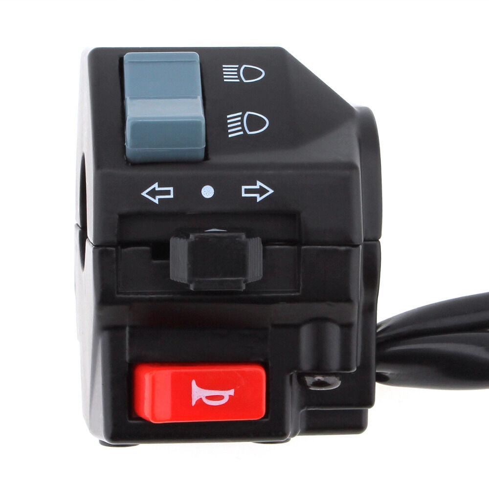 1 Pair Motorcycle 7/8 inch Motorcycle Handlebar On/Off Switch 12V Left & Right