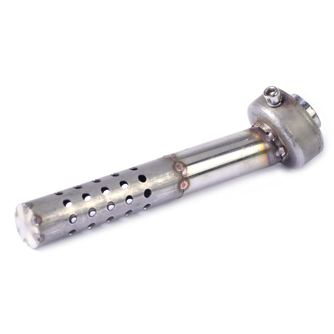 Motorcycle Angled Db Killer Bend Muffler Baffle Exhaust Silencer Can Insert An
