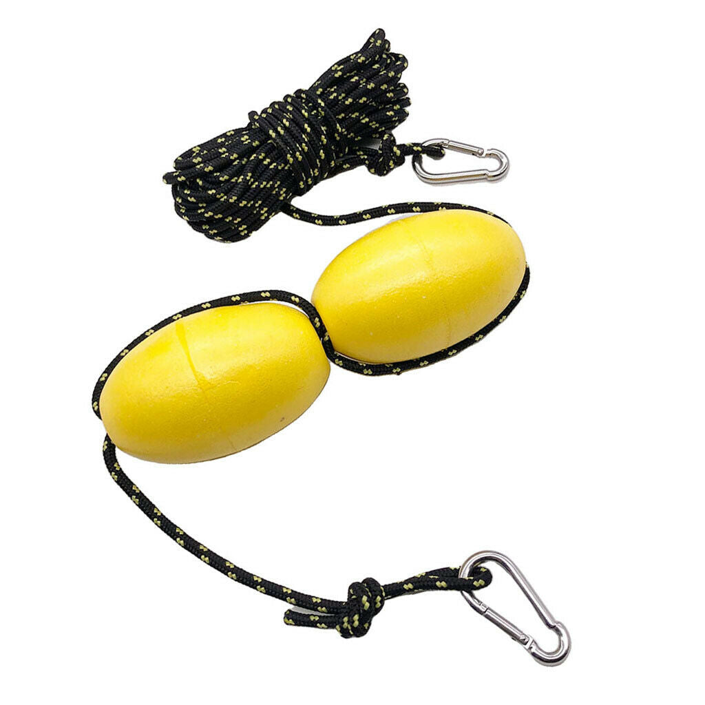 1 Set Outdoor Kayak Anchor Float Rope Buoy Buoyant Accessories with Clip