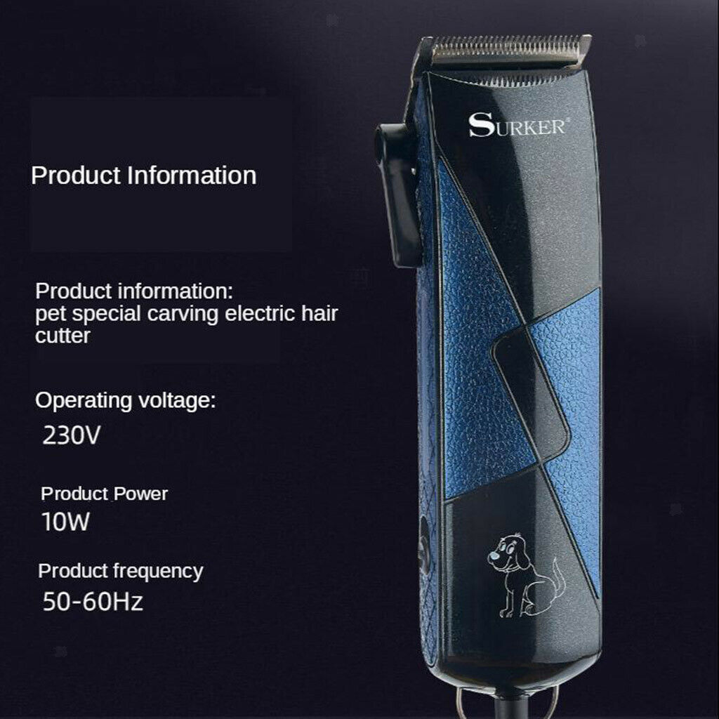 Portable Pet Electric  High-Power Low Noise Pet Trimmers Hair