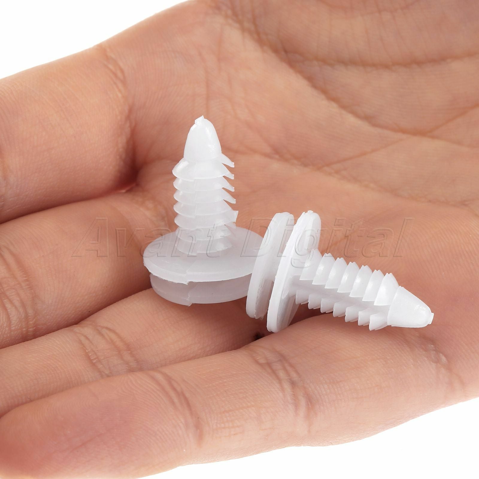 50 White Door Trim Panel Clip Nylon Retainer A19213 For Chrysler Replace 6503709