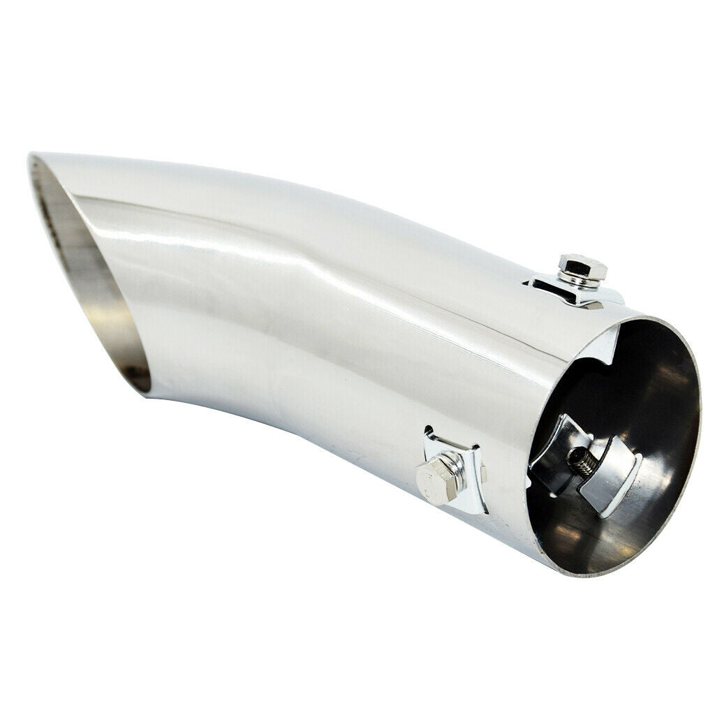 Chrome Stainless Steel Car SUV Rear Round Exhaust