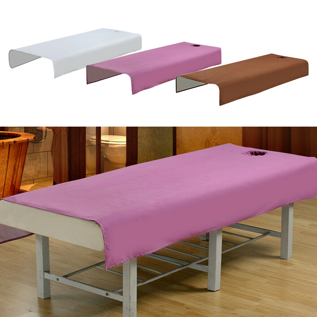 3 Pieces Salon Beauty Tattoo Sauna Bed Table Sheets Cotton Covers Washable