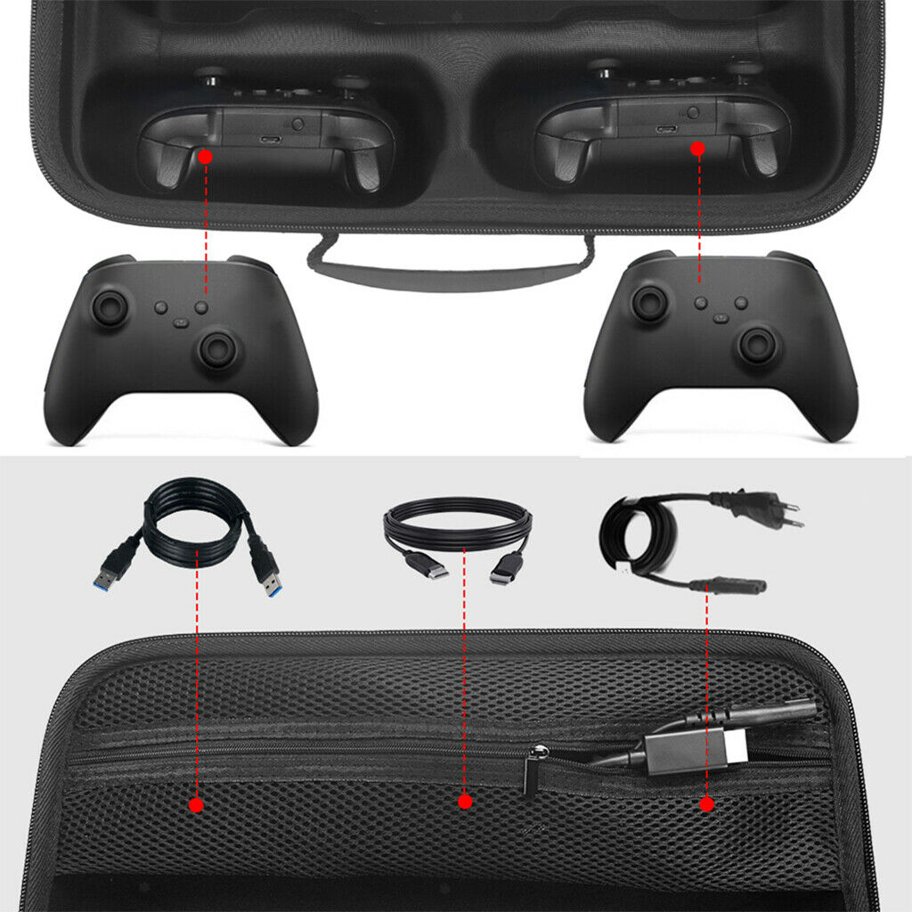 1pcs Portable Carrying Storage Case Organizer for Series X Game Console