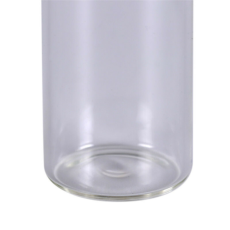 5pcs 5ml small cute lab glass vials bottles clear containers with screw ca.l8