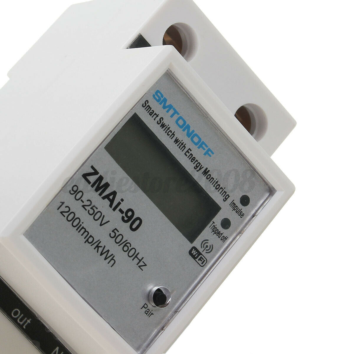 Electric KWh Smart Meter Single-phase Rail Meter Wifi Remote Contro