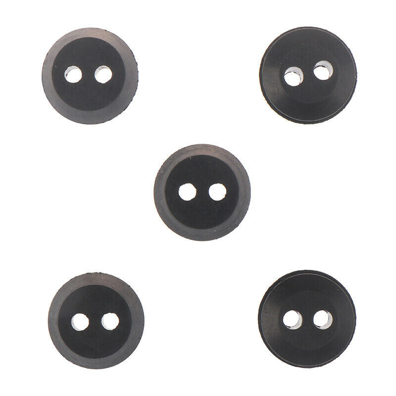 5Pc Grass Trimmer Fuel Oil Pipe Hose Rubber Washer With 2 Holes Replaceme.l8