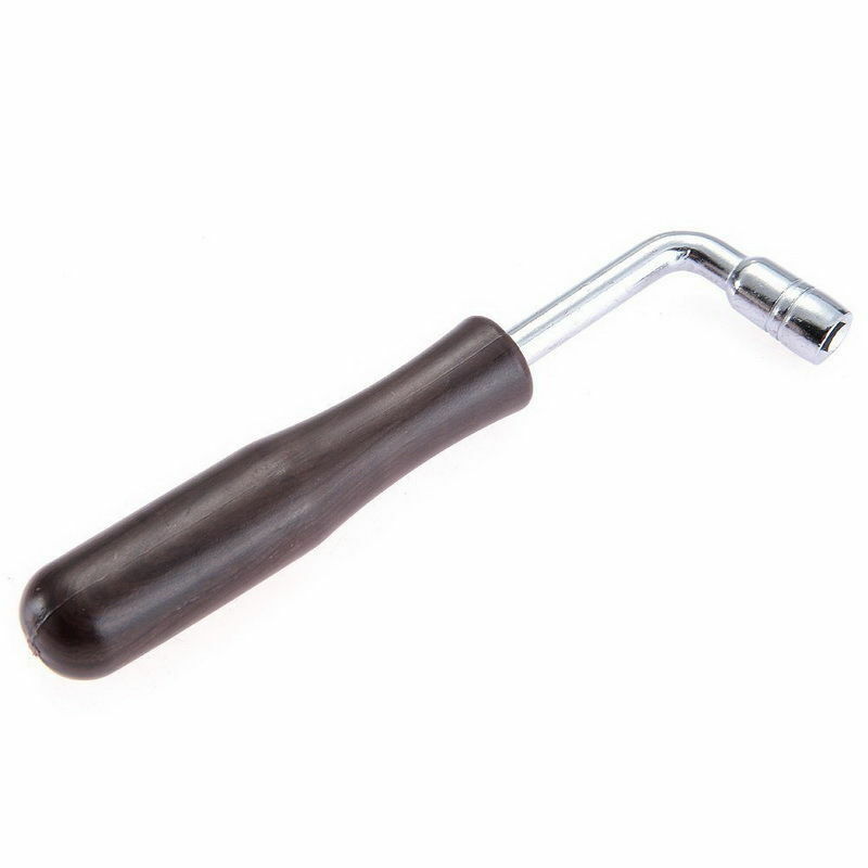 Durable L-shape Piano Tuning Hammer Guzeng Wrench Square Tip Tuner SpannerY XC