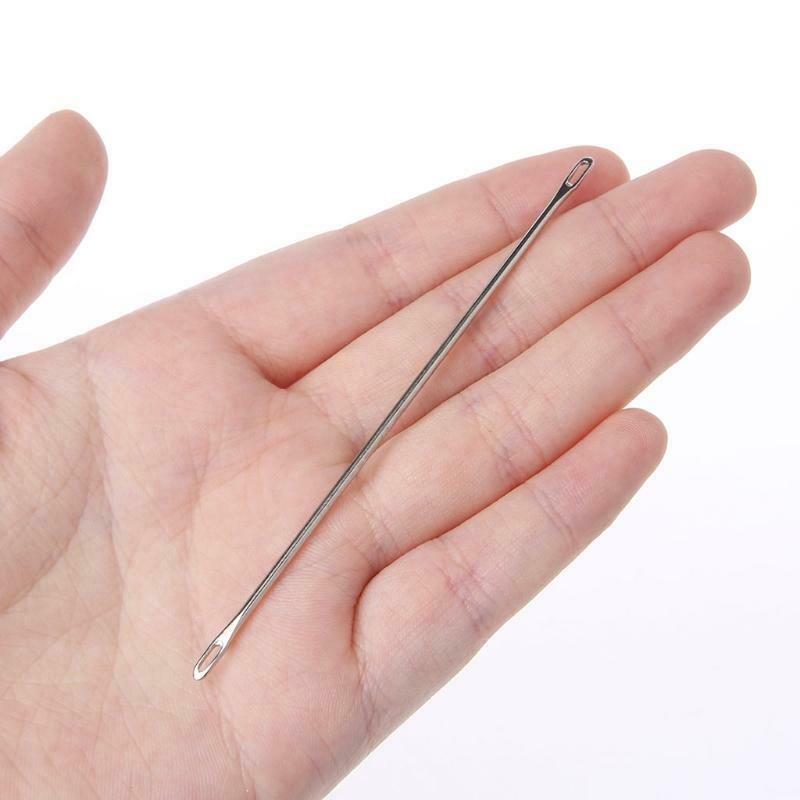 Double-Eyed Transfer Needle For All 4.5mm Standard Gauge Knitting Machine Ribber