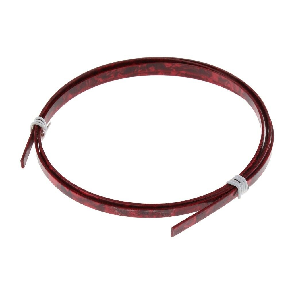 Celluloid Guitar Binding Inlay Purfling Strip for Luthiers DIY Supplies 6mm