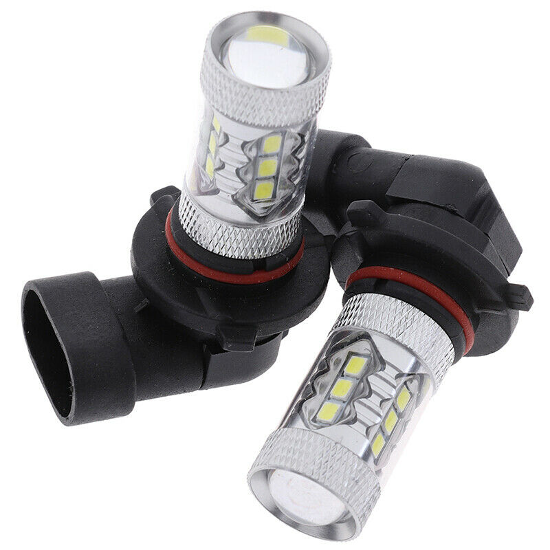2x Super Bright White LED 9006 HB4 High Power 80W Fog Light Driving Bulbs DRL Rf