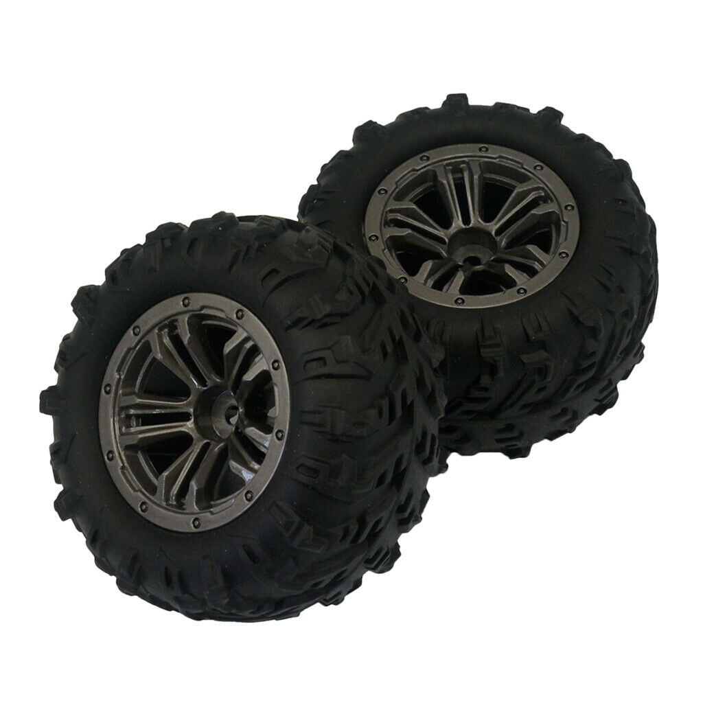 Plastic 2 Pieces Tyre for 1:16 9130 Four-wheel Drive Racing Car Spare Parts