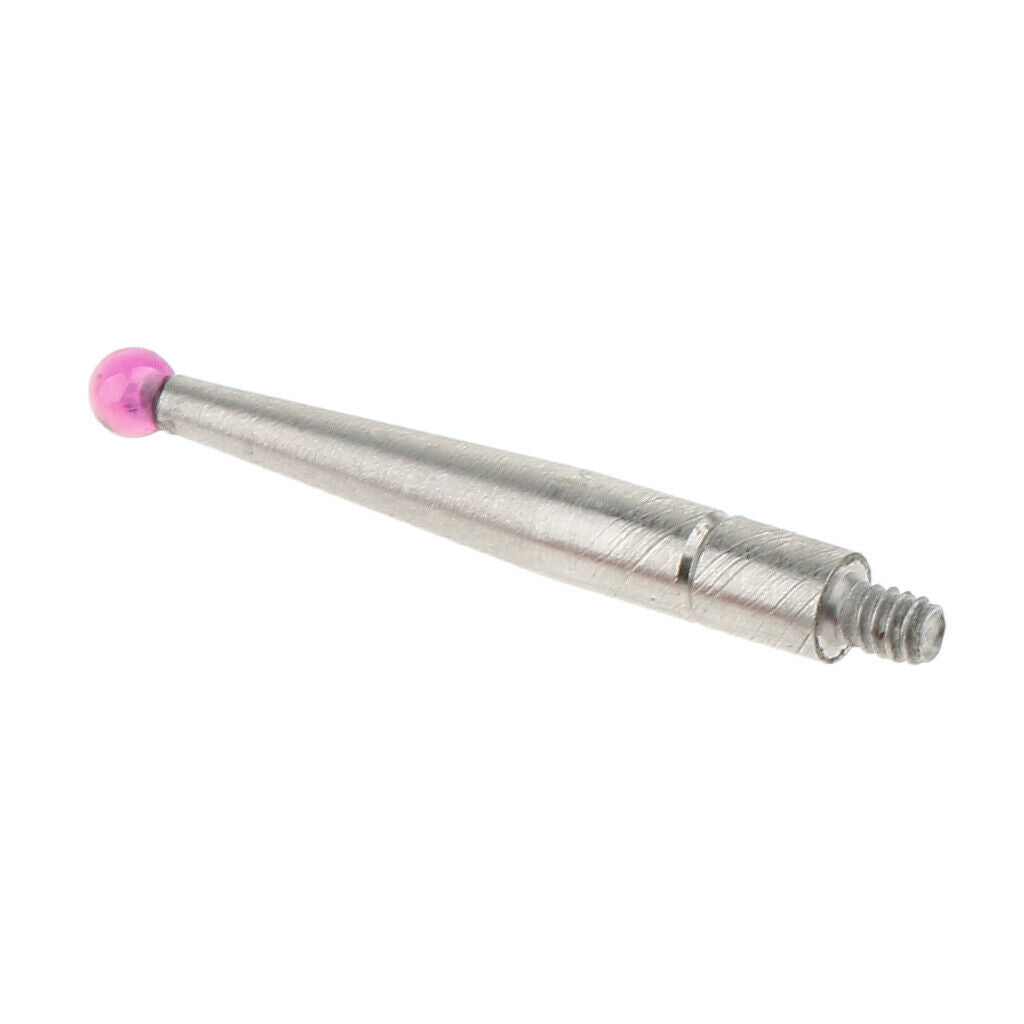 Test Indicator Dial Ruby Probe Head Indicator Measuring Tools M1.4+M1.6
