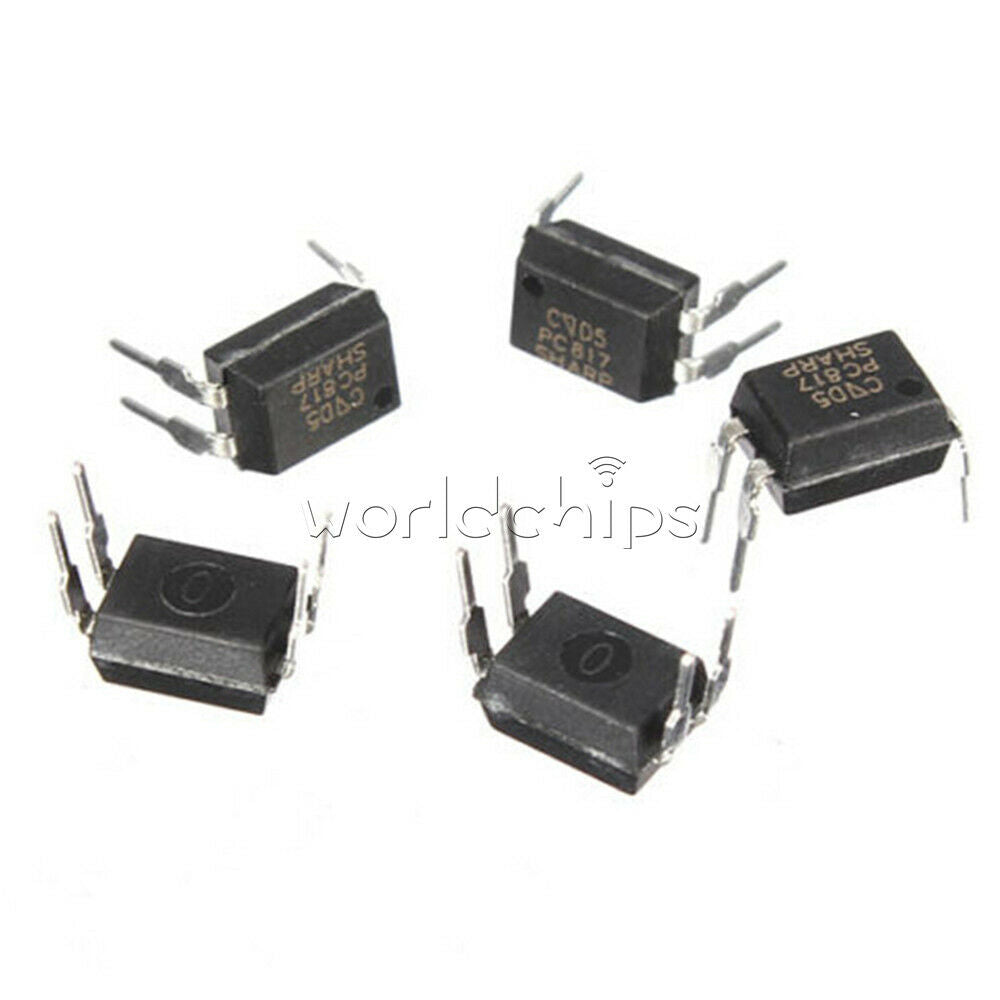 10PCS LTV817 PC817 EL817C PC817-1 DIP-4 OPTOCOUPLER SHARP top