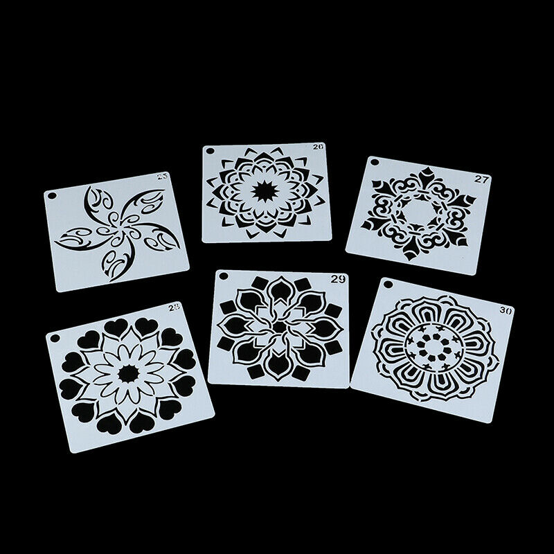 36Pcs Mandala Painting Templates Perfect For DIY Rock Painting Art CanvasBDAU