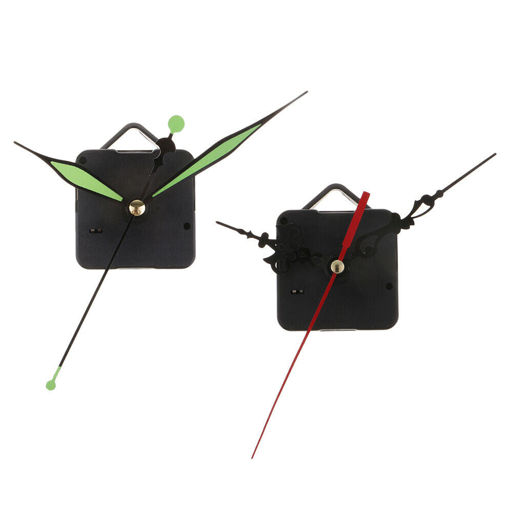 10Set Quartz Wall Clock Movement Replacement Silent Mechanism for Home Wall