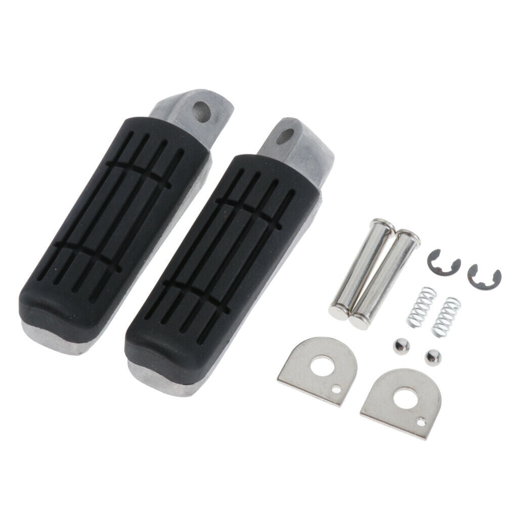 4Pcs Rear Passenger Footrests Foot pegs for Yamaha FZ400 FZR600 XJR1200 XJR1300