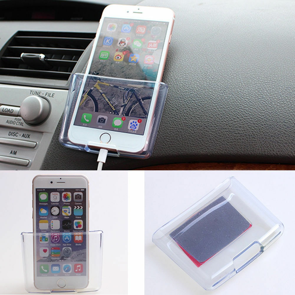 Universal Car Auto Accessories Organizer Storage Bag Box Transparent Hold.l8