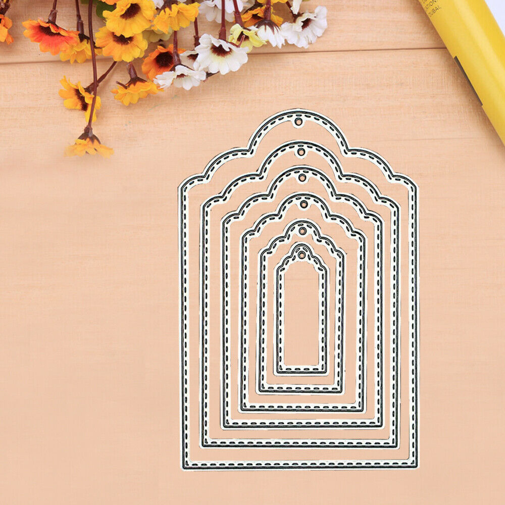 Layering Label Metal cutting Tag Cut die Cutting Craft die for Scrapbooking