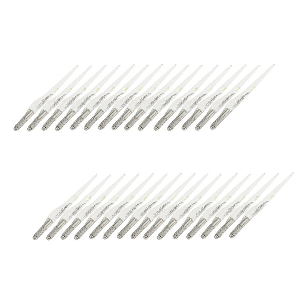 Pack of 30 Reusable Lip Line Eyeliner Body Art Tattoo Permanent Makeup Pens