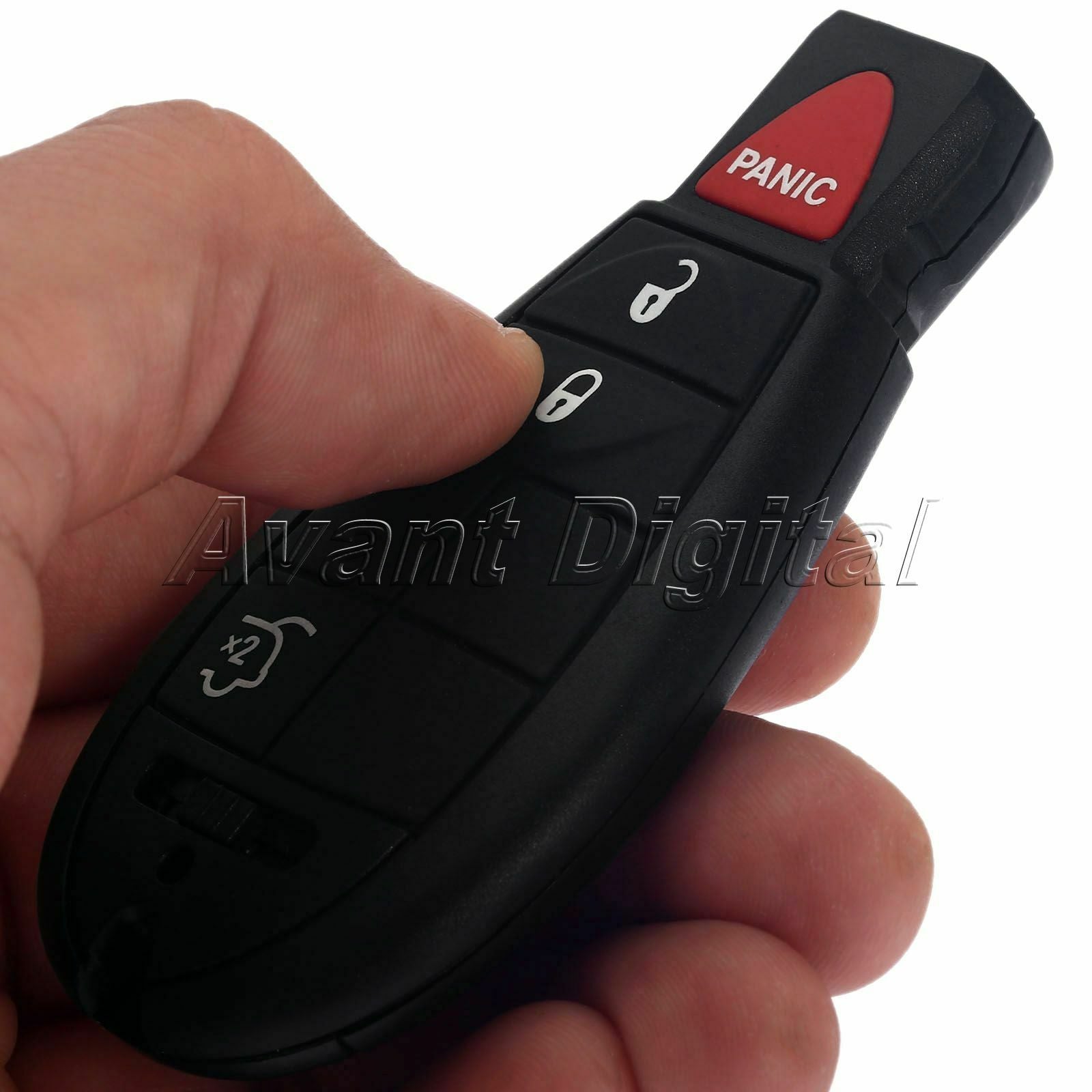 Replacement 4 BTN Remote Key Fob Shell Case Keyless Entry Transmitter For Jeep