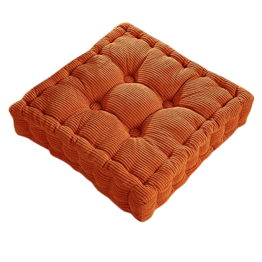 Cushion Seats Chair Pad Cushions Mat Patio Cushion Pad for Cafe -Orange