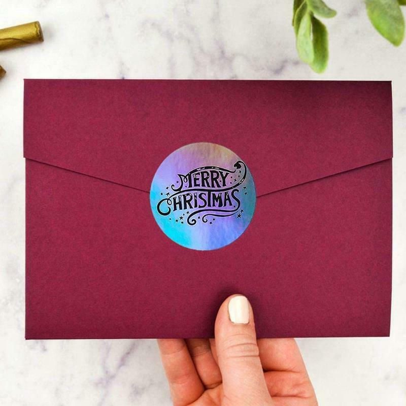 Merry Christmas Stickers Christmas Day Decoration Gift Series Packaging Seals